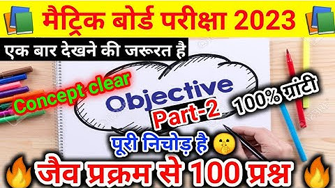 Manav netra Objective Question Class 10th | Bihar Board 10th physics मानव नेत्र objective question