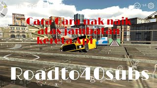 Cara Cara nak naik atas jambatan kereta Api 🚅🛤️ di car parking multiplayer screenshot 1