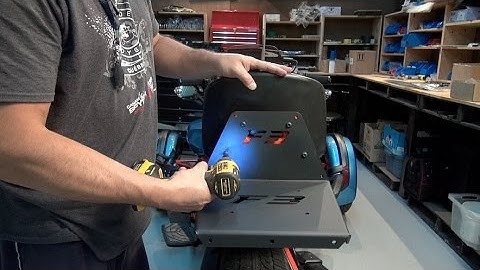 F3 Can -Am Spyder - Installation shelf BRP passenger backrest - Spyder TV