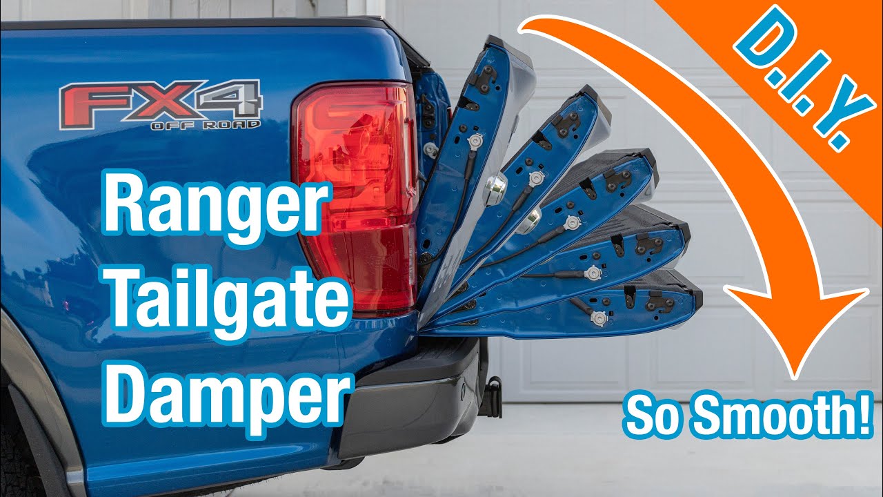 Youxmoto Fit for 2019-2020 Current Ford Ranger Tailgate Assista 43206