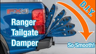 How To Install A Tailgate Damper  2019 Ford Ranger  DeeZee DZ43206