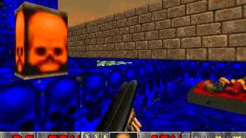 [Doom II] Doom core Map 17 "Spire of a doue" UV-fast in 2:17