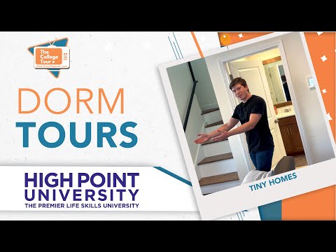 Dorm Tours - High Point University - Tiny Homes