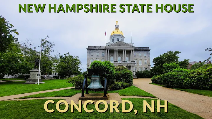 🏛️ Exploring New Hampshire State House in 4K | Walk Through Concord’s Historic Gem 🇺🇸