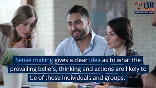 Sensemaking