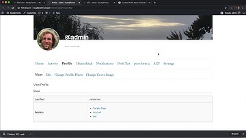 Display a Profile Form as new BuddyPress Member Profile Tab