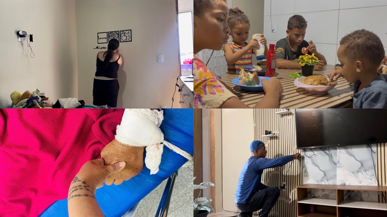 DECORAÇÃO SIMPLES NO MEU QUARTO | FUI NO SUPERMERCADO | MÃE DE 6 FILHOS