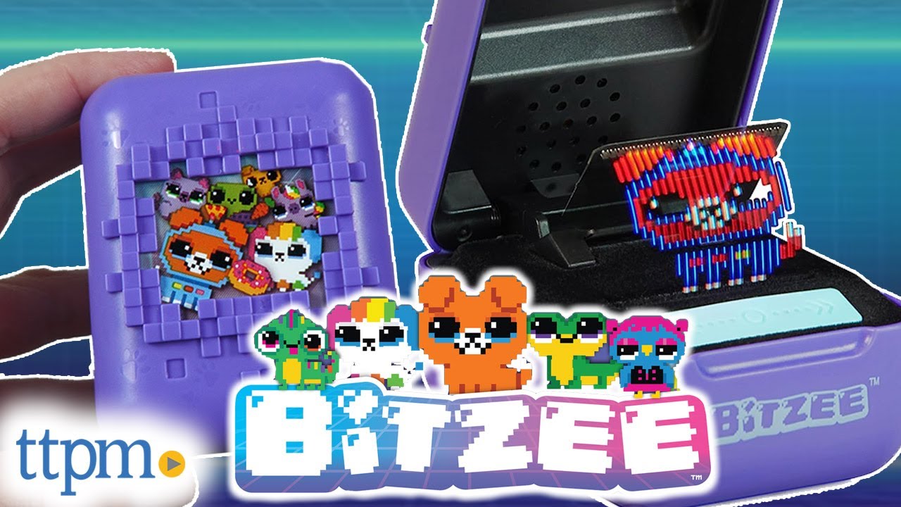 BITZEE INTERACTIVE TOY DIGITAL PET YOU CAN TOUCH WITH 15 PETS