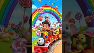 train aaya chuk chuk vhu#kidscartoon #cartoon #hindirhymes #train #babytoons