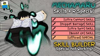 Mechamaru Moves + R Special Not Working In Skill Builder In Jujutsu Shenanigans Roblox