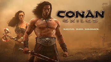 Conan Exiles Ep 1 - Intro , Character creation and how to get killd