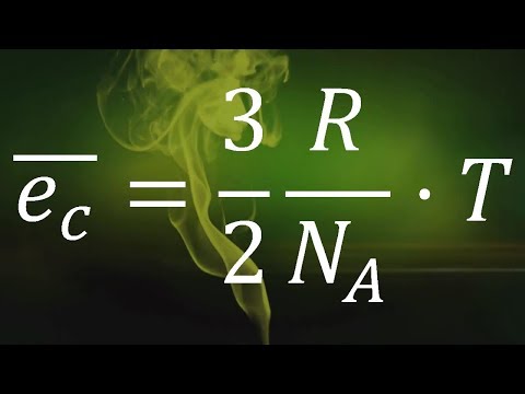 Video: ¿Qué es directamente proporcional a la energía cinética promedio?