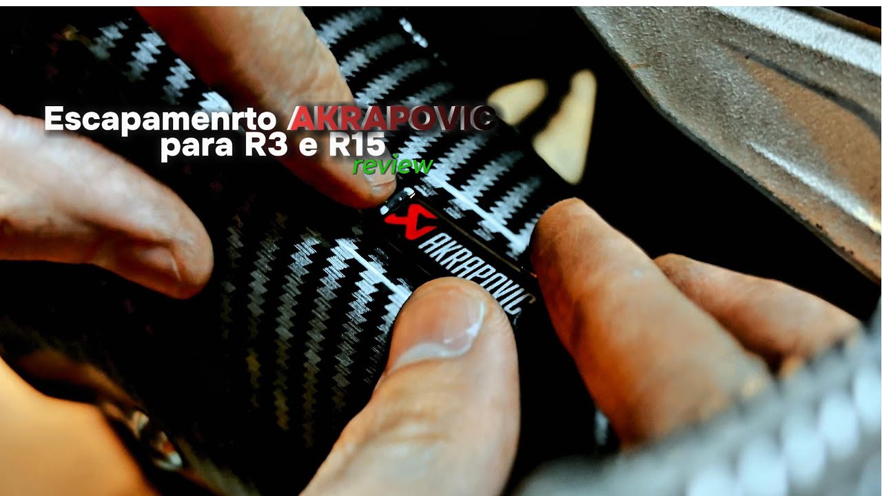 O melhor escapamento para Yamaha R3 e R15 