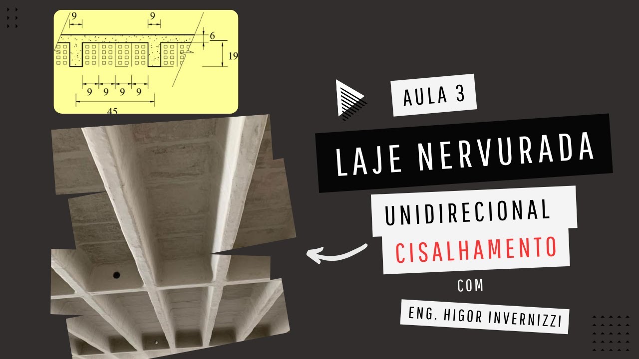 EXEMPLO CÁLCULO LAJE NERVURADA UNIDIRECIONAL [CISALHAMENTO]