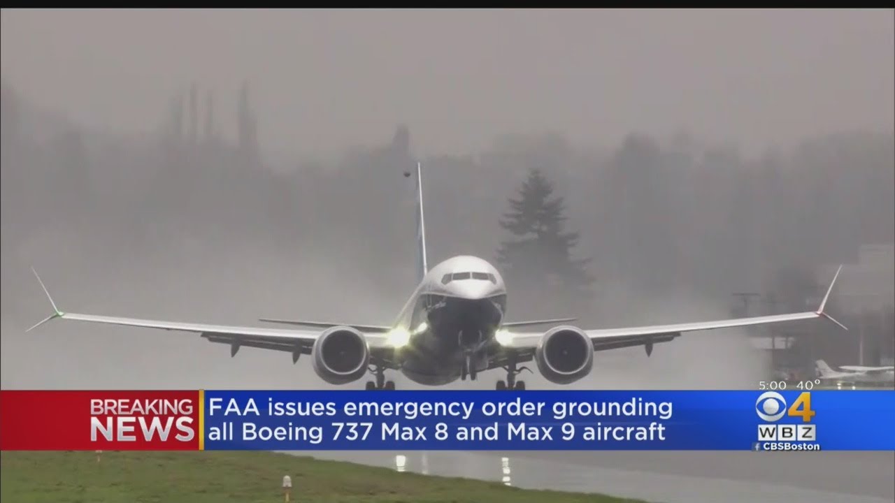 FAA Issues Emergency Order Grounding Boeing 737 Max 8, Max 9 - YouTube