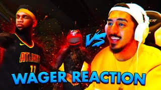 Tyceno Wager Vs 2 DEMON Legends that beat me and GeeSice.. REACTION NBA 2K20