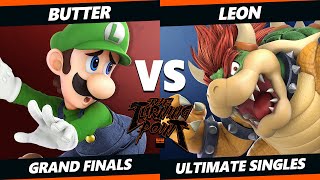 The Turning Point GRAND FINALS - LeoN (Bowser) Vs. Butter (Luigi) Smash Ultimate - SSBU