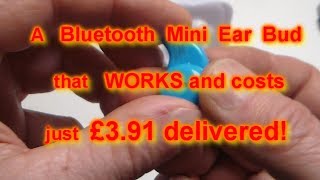 Cheapest Bluetooth Headset You Can Buy - And it works!  S530 Mini Bluetooth Headset Tested