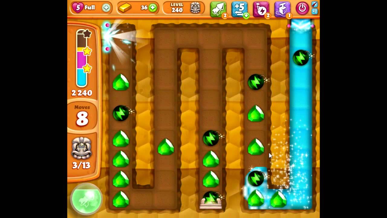 Diamond Digger Saga level 240 no boosters 😈