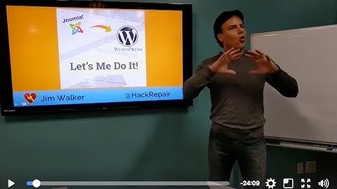 Advanced WordPress Meetup Presentation - "WordPress Let