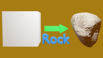 Blender Animation : Create Low poly Rocks in blender2.82