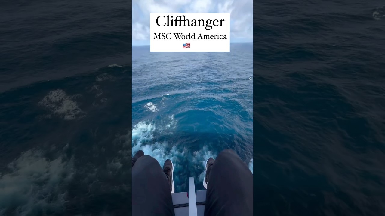You Won’t Believe This Ride Exists… On a CRUISE SHIP! #mscworldamerica #cruise #cruiselife
