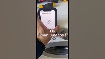 LG washer Smart Diagnosis #smartdiagnosis LGThinQ