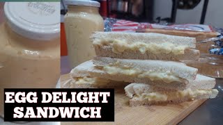 EASY EGG DELIGHT SANDWICH | AFFORDABLE RECIPES