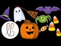 Halloween Dance Party ! Fun music and animation ! High Contrast Sensory ! - Lottie Bunny