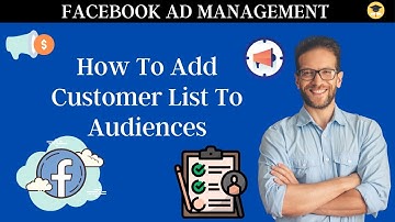 How To Add Customer List To Audiences | Digital Marketing | Facebook ad secret 2021