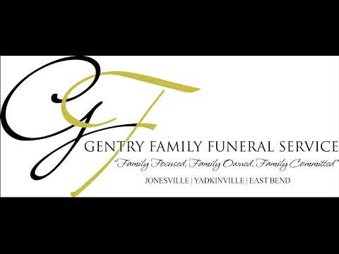 Gentry Funeral Service Jonesville Nclibrary Detail