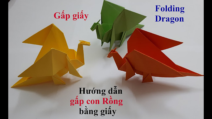 Origami Dragon - YouTube