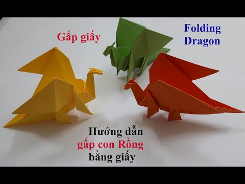 Origami Dragon - YouTube