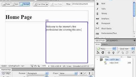 www.knowledgecity.com Dreamweaver CS4 Training Tutorials