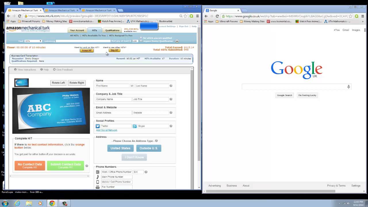 Amazon MTurk Earn real money. Quick walkthrough! YouTube