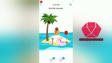 Easy Game Level 234 get the coconut