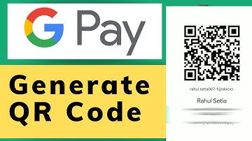 How to Generate QR Code in Google Pay(#GPay)