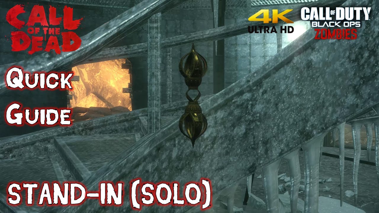 CALL OF THE DEAD Easter Eggs: 'Stand In' Solo Guide (4K) - YouTube
