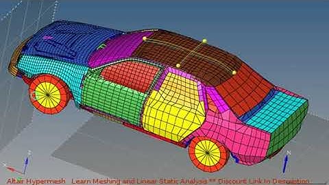 Altair Hypermesh : Learn Meshing and Linear Static Analysis coupon - udemy discount