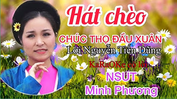 Chúc thọ đầu xuân || karaoke có lời || NSUT Minh Phương