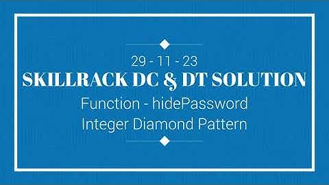 29-11 SKILLRACK DAILY CHALLENGE AND DAILY TEST SOLUTION | C++ | Java | Python