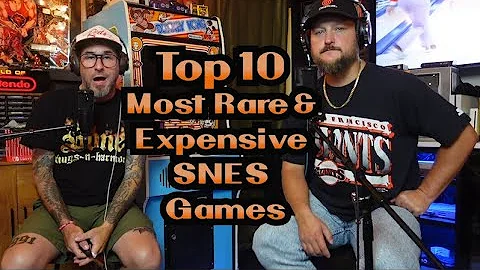 Top 10 Most Rare and Expensive SNES Games
