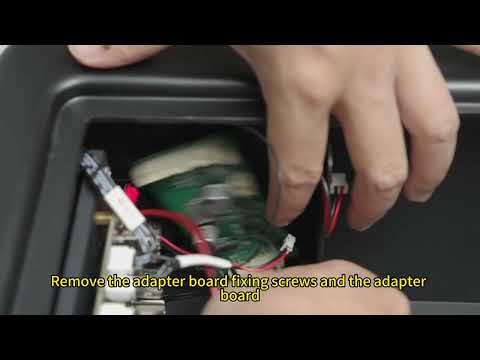Guía de sustitución de la placa adaptadora del iKier Master