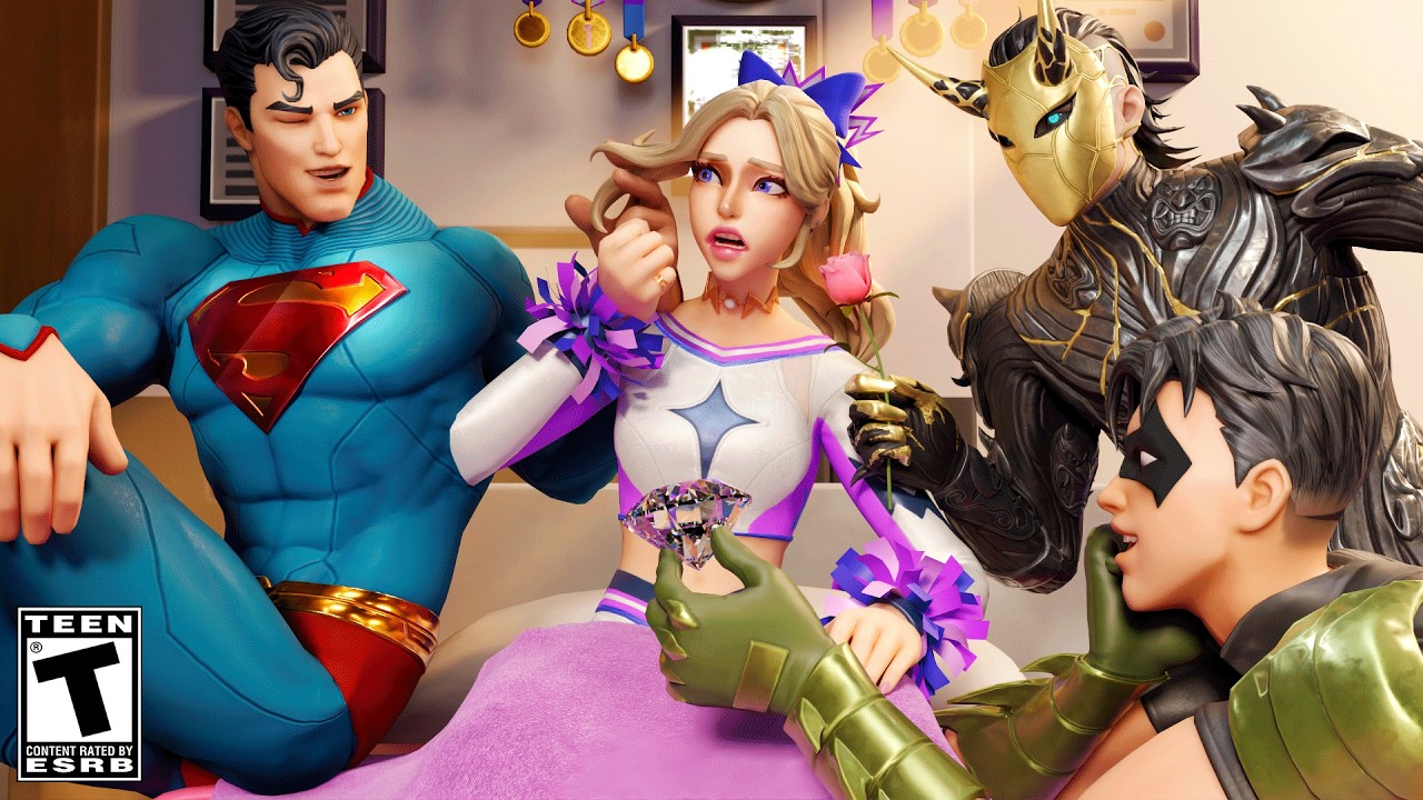 HAYLEE AND DAIGO'S LOVE TRIANGLE.. Fortnite Movie