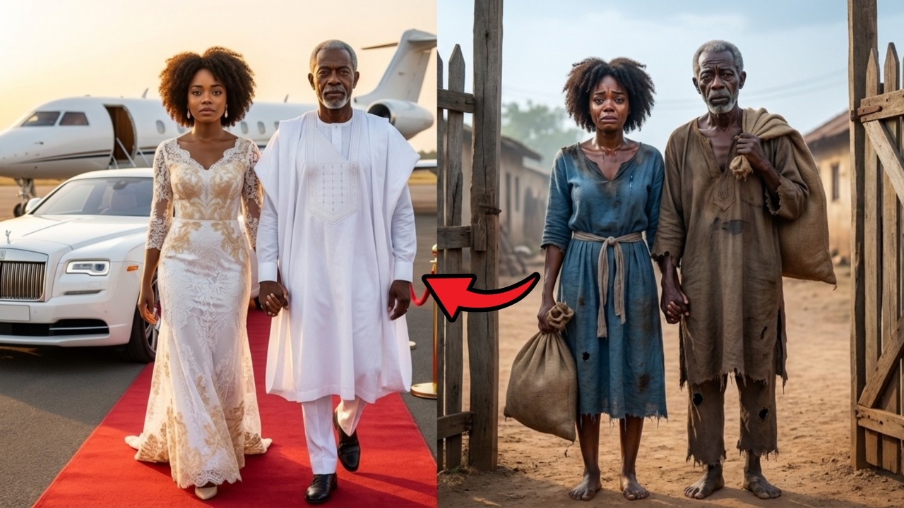 Poor ORPHAN Was Forced to Marry a 70-Year-Old Poor Man 7 Days Later, They Returned in a ROLLS-ROYCE