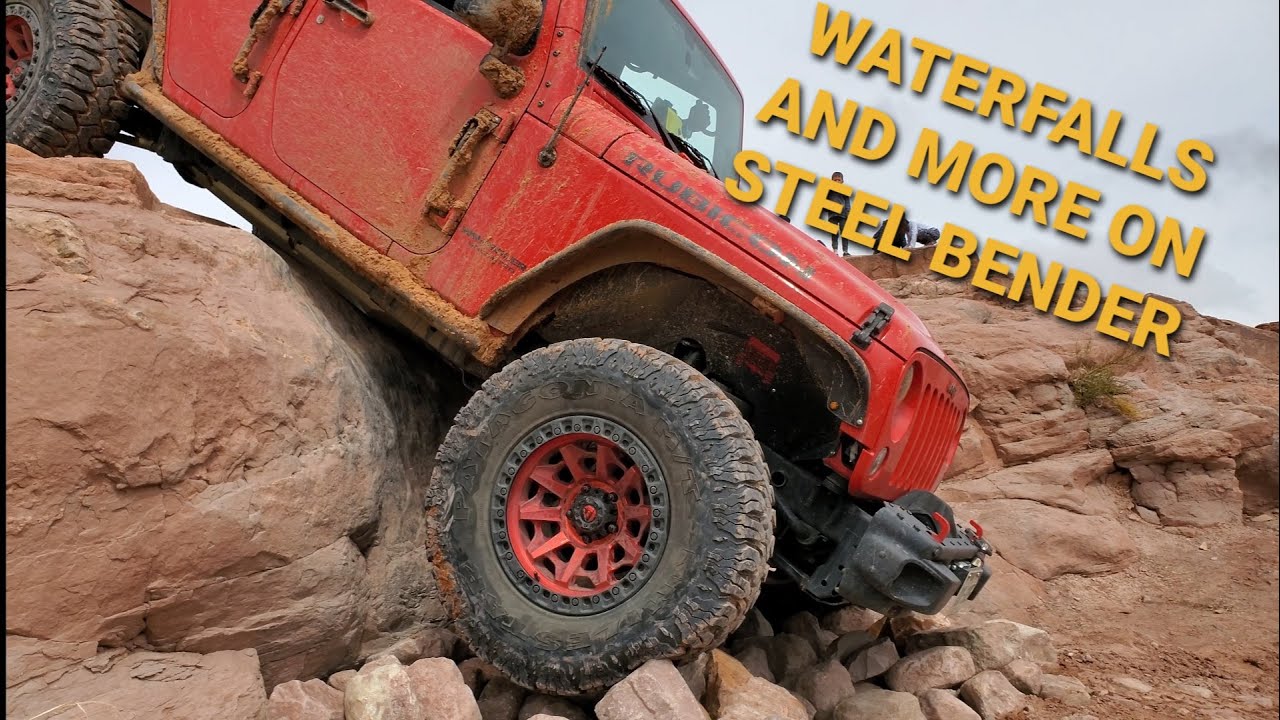 Steel Bender Moab, UT The Trail That Keeps Giving Jeep Badge of Honor