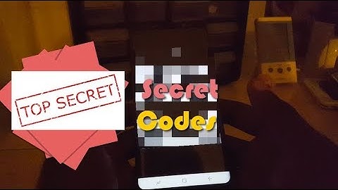 Galaxy S8 Secret codes
