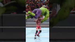 What happens when you put THE HULK in the WWE GAME  🙀💪