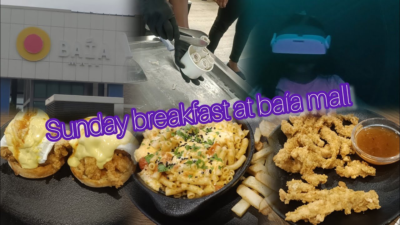 Sunday breakfast at baía mall/Maputo #mozambique #africa #youtube