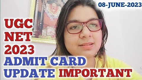 ✅UGC NET 2023 LATEST ADMIT CARD & EXAM CENTER UPDATE BY SHEFALI | UGC NET 2023 | GYANADDA